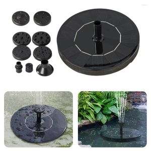 Garden Decorations 1.2W Solar Bird Bath Fountain Pump Powered Water For Pond Pool Outdoor