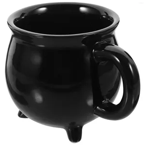 Massen Hexen Tasse Espresso Kaffeetassen Keramikgetränke für Tasse Tasse Trinken Halloween Wasserkeramik Kessel