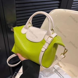 2024 عالي الجودة أزياء عادية PU Leather Crossbody Pags Designer 2023 حقائب يد Simple Style كتف جديد للنساء 10A