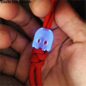 Tools Ghost Luminous Resin Umbrella Rope EDC Knife Beads DIY Barrel Bead Folding Knife Pendant Limited