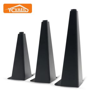 4 pezzi di divani in metallo gambe di divani per tavolino in oro nero oro 15/18/20 cm Letto TV Stand Stand Gabinetto per bagno Hardware