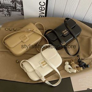 Cross Body Fashionable Home Small Square Bag Simple and Versatile Single Shoulder Crossbody Womens H240409