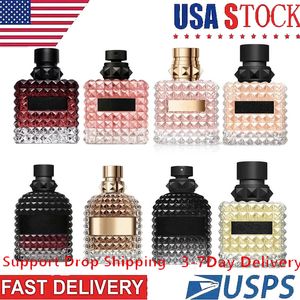 Stöd Dropshipping till USA på 3-7 dagar Designer Parfym född i Roma Intense Donna Lady Dream Dream 100 Ml EDP Parfum för kvinnor fragarance Floral Spray Charming