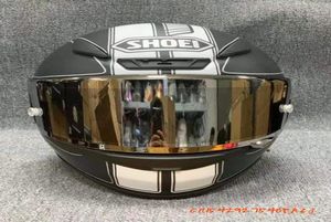 Caschi moto ABS di alta qualità SHOEI Z7 Dumb Casco personalità in bianco e nero Four Seasons Uomo Donna Full2757903