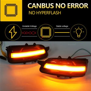 Volvo C30 C70 S40 S40 S60 V40 V50 V70 08-2010 S80 Araba LED Dinamik Dönüş Sinyali Işık Yan Dikiz Ayna Göstergesi Yıkıcı Lamba