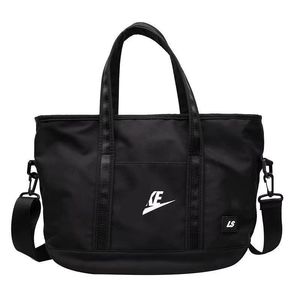 New Oxford cloth hand cross shoulder bag large capacity handbag fitness bag backpack