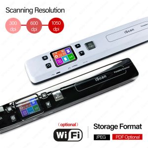 Сканеры беспроводной Wi -Fi Portable A4 Digital Scanner Handheld 1050DPI Handyscan Document Photo Book