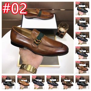 40Style الفاخرة المتسكعون رجال أحذية Suede Fashion Party Designer Italian Man Shoe Leather Leather Daily Handmade Shoes للرجال الحجم الأصلي 6.5-12