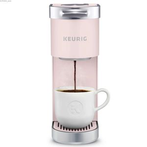 Cafeteiras K-mini Plus Serviço único K-Cup POD Coffee Machine Roses empoeiradas.Novo nos Estados Unidos Y240403