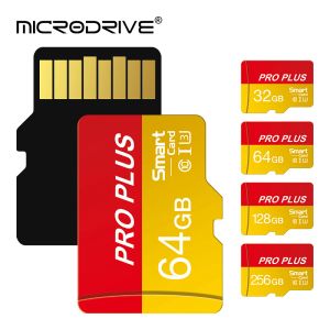 Klass 10 mini TF -kort Mini SD -kort Kvalitet SDHC 128 GB 64 GB 32GB 16GB 8GB 4GB Micro Mini Memory Cards Map med gratis adapter