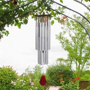 Decorative Figurines 27 Tubes Handmade Large Wind Chimes For Outside Tuned Hummingbird Chime