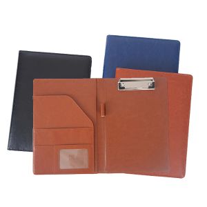 Padfolio A5 Dokument Folder Folder Clip Board Business Office Financial School Supplies Faux Leather Super Promocja teraz