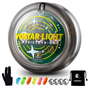 Magicyoyo D5 LED Light Up Yoyo Responsive For Nybörjare Professional Yo Kids Easy to 240329