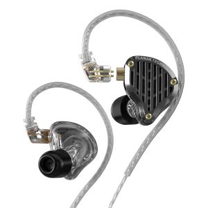 Hörlurar KZ PR3 13.2mm Planar Driver IEM Wired Earphones Musik hörlurar Hifi Bass Monitor Earbuds Sport Headset för audiofiler