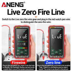 ANENG 683 6000 Count Smart Touch Screen Multimeter Rechargeable Ammeter AC/DC Voltage Current Tester NCV Diode Electrician Tool