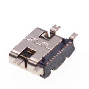 Micro USB-3.1女性コネクタソケットタイプC 16pin SMD for PCB Design DIY高電流充電ポート転送データ