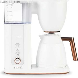 コーヒーメーカースペシャリティドリップコーヒーメーカー-10カップ断熱ホットキャラメル-WiFi対応音声醸造テクノロジー - スマートホームキッチンY240403
