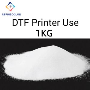 Supplies REFINECOLOR 1kg Hot Melt Adhesive Powder White Color DTF Printer Quality Powders For DTF White Inks Heat Transfer To Fabrics