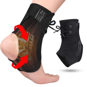 1pc Ankle Brace Support Adjustable Bandage Sports Foot Anklet Wrap Elastic For Guard Sprains Injury Protector Unisex