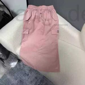 Skirts designer KK Design 2024ss New Product Elastic Waist Straight Tube Letter Hot Drilled Half Skirt 85Z8