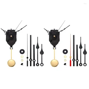 Relógios de parede que não denominam movimento do relógio Pendulum DIY Mecanismo de peças de reparo de eixo longo Acessórios por atacado