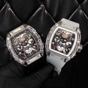 Watch Men's Luxury Designer Watch Wine Barrel Gummi -Gurt Edelstahl Automatische Mechanical Watch 2024 Hot Sale Foxe