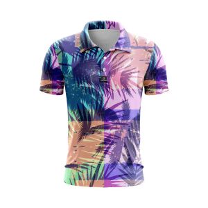 Pennor 2023 Summer Men Golf Wear Floral Casual Print Fashion Tops Polo kläder Kort ärm T -shirt snabb torr andas polos skjorta