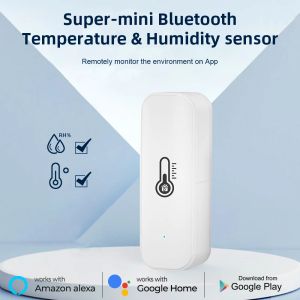 Tuya Bluetooth温度湿度センサーMini bluetoothアプリリモートコントロール温度計ハイグロメーターセンサーホームと互換性