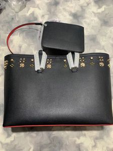 Luxurys Redsbottoms Bags Frauen große Platch Platofording Designer Handtaschen Totes Verbundhandtasche echte Ledertasche Umhängetasche für Mädchen kleine Brieftaschen