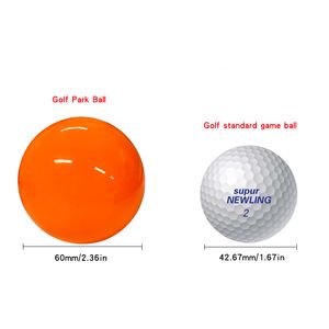 1 datorer LED -golfboll för nattövning färgglada hållbar super lång tid ljusa golfbollar där färger utomhus för parkboll