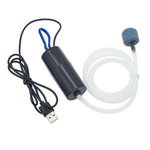 Аквариум USB Air Pump Танк Танк тихий воздушный компрессор портативный мини -кислородный аэратор аквариум аквариум аквариум 5 В