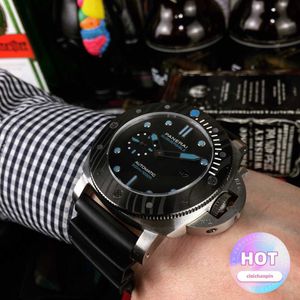 Designer Watch Automatic Movement Sapphire Mirror Storlek 47mm 13mm Rubber Watchband L04N Weng
