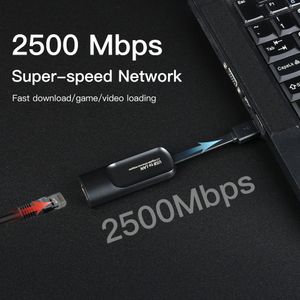 Тип C USB Ethernet Adapter USB3.0 к RJ45 Dongle Gigabit LAN Сетевый кабель для Mac Ноутбук Black USB 3.0 To LAN Adapter