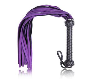 SM Genuine Leather Queen Whip Flagger asspra BDSM escravo em jogos adultos para casais Fetish Sex Toys for Mulher Men8421682