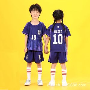 Set di abbigliamento 2023 Maglie da calcio della squadra nazionale brasiliale Germanys Spagna Portogallo Giappone Messico Sud francese Korea baby rompers bo drop otu5m