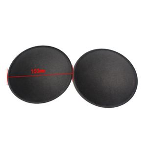 2PCS 130 mm/150 mm szary czarny głośnik audio Cap twarda papierowa pokrywa kurzu do subwoofer