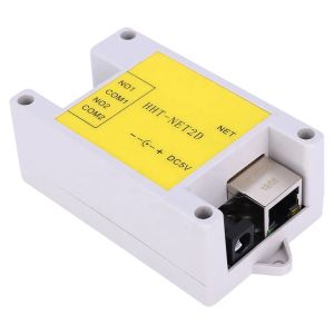 2 Channel DC5V 10A Industrial IP Network Relay Module Remote Controller Ethernet till Rs485 MODBUS HHT-NET2D