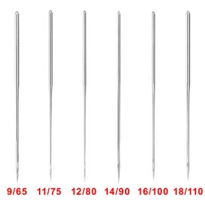 100 szt. Igły szycia przemysłowe DBX1 9#11#12#14#16#18#Odpowiedni dla wszystkich przemysłowych maszyny do szycia z przewiniętą