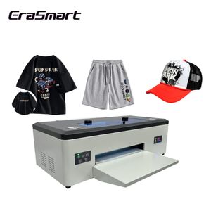 Skrivare Erasmart High Quality 1390 Head Inkjet Printer T-shirt Tryck hine Small Portable Digital A3 DTF Drop Delivery Computers Ne Otdan