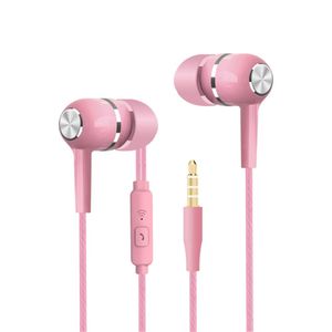 VPB S12 Sport Earphone Großhandel Wired Super Bass 3,5 mm Crack Bunfle Headset -Ohrhörer mit Mikrofonhänden kostenlos für Samsung