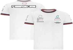 F1 Yarış Servisi Ekibi Yuvarlak Boyun Tshirt Birinci Sınıf Denklem 2021 Araba Logosu Shortsleeved Shirt Hatıra Servisi 3050504