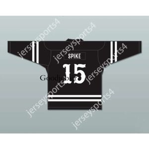 GDSIR Custom Spike 15 Cenobites Black Hockey Jersey Hellraiser Series New Top ED S-M-L-XL-XXL-3XL-4XL-5XL-6XL