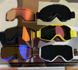 Vintage Unisex Skibrillen Fashion Herren Skibrillen Schutz Uvauvb Antireflexion Schnee Goggle6335035