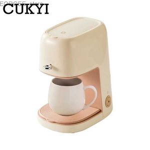 Coffee Makers CUKYI Multifunctional American Drip Irrigation Coffee Machine Mini Coffee Machine with Cup Hot Tea Coffee Machine 250ML Can Automatic Pouring Cup Y24