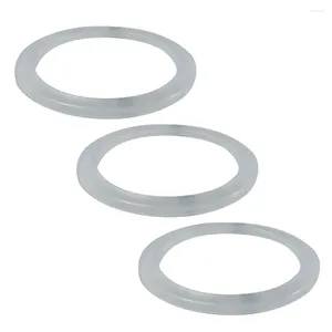 Wine Glasses 3 Pcs Plastic Washers Seal Ring Insulated Cup Useful Space Silicon Sealing Stainless Steel Insulation Lid