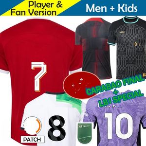 23 24 Jersey de futebol Kids Kit Bruno Fernandes Rashford Mount Camisas de futebol Home Away 3º Marcial Hojlund Stone Roses Mulheres Goleiro GK Treinamento Pré Jogo