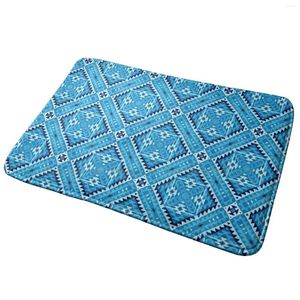 Ковры Kilim Rug Design Print of Persian Pattern Blue Entrance Door Mat Bath Dovizioso Superleggera panigale testastretta