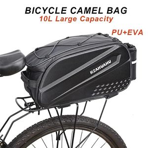 Sacca per cammello per biciclette sedile posteriore pieghevole elettrica di grande capacità per mountain bike e accessori per biciclette e accessori 240328