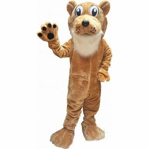 2024 Hot Sales Cute Cougar Mascot Costume Carnival Party Stage Performance Fancy Dress for Men Women Halloween Costume