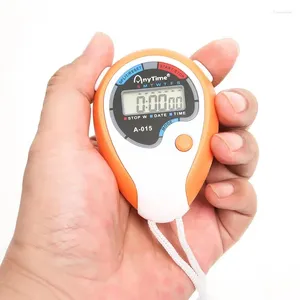 Hundekleidung Digitale Stoppuhr tragbare Handheld Fitness LCD -Display Stop Stop Foreighfof Sport Professional Timer Counter mit Riemen O.